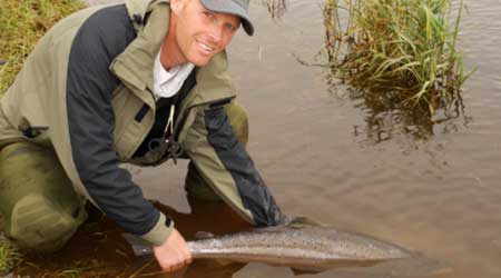 Salmon from River Eden