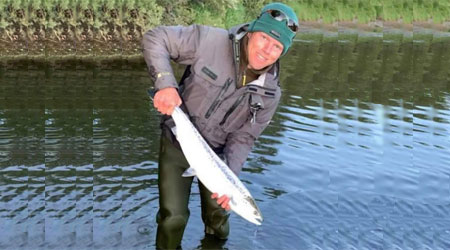 Salmon from River Eden